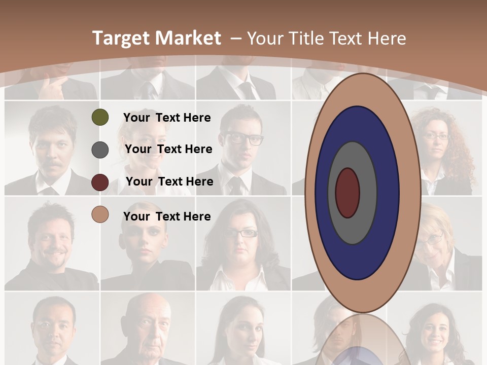 Face Job Square PowerPoint Template