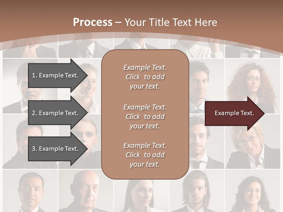 Face Job Square PowerPoint Template