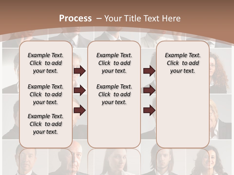 Face Job Square PowerPoint Template