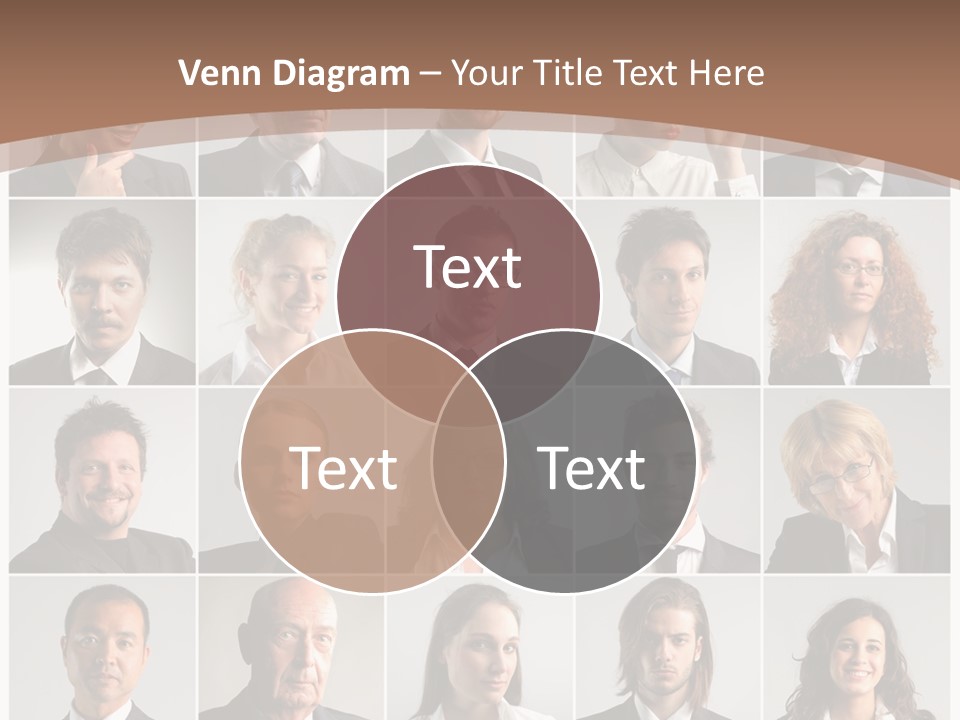 Face Job Square PowerPoint Template
