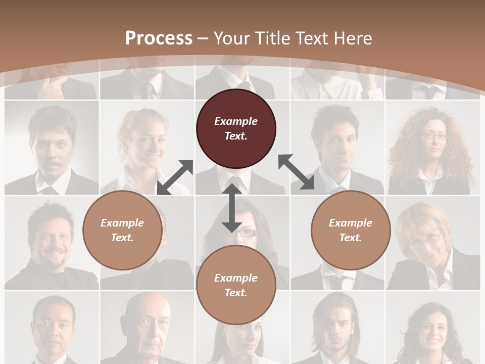 Face Job Square PowerPoint Template