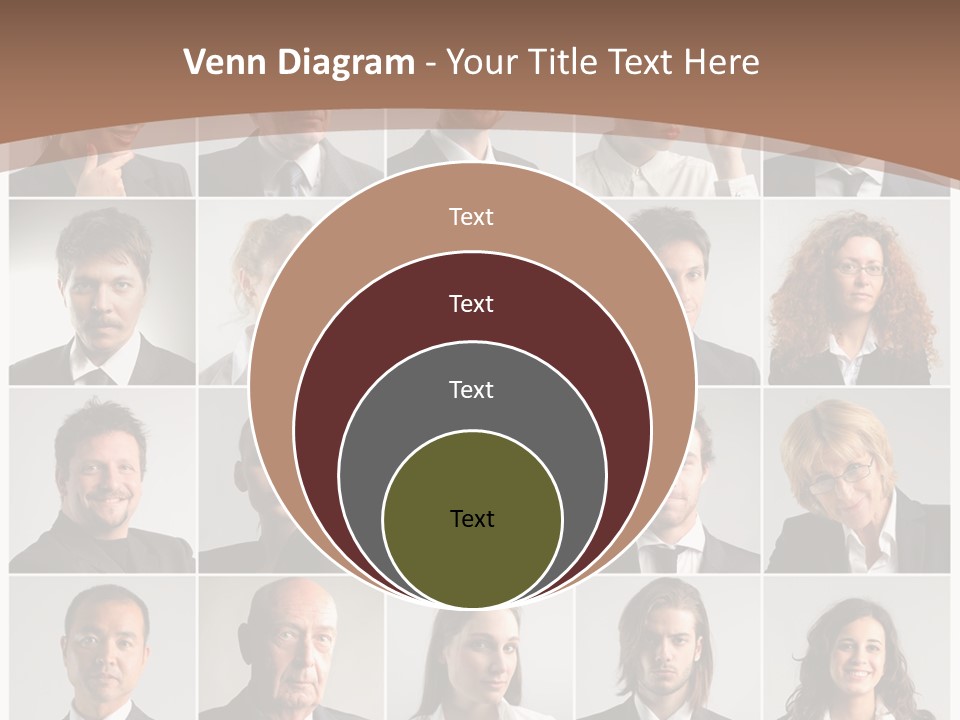 Face Job Square PowerPoint Template