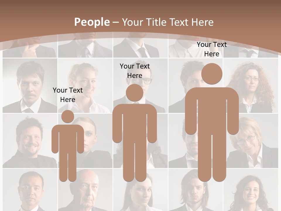 Face Job Square PowerPoint Template