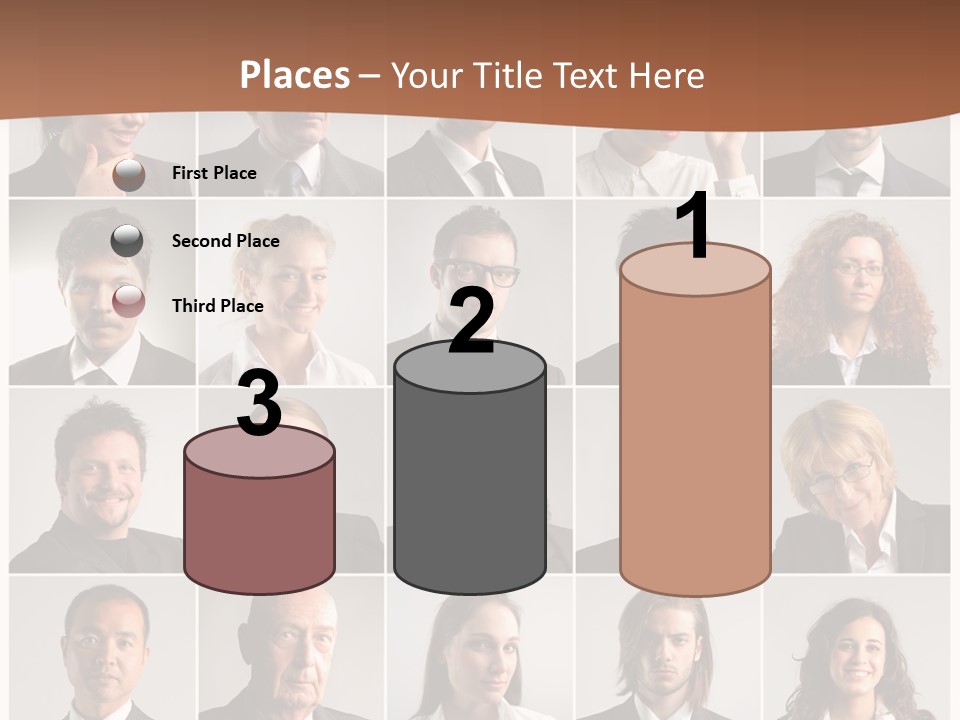 Elder African Teenager PowerPoint Template