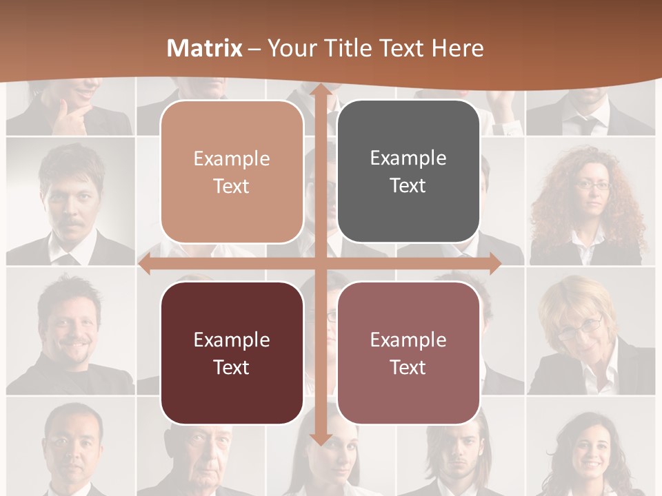 Elder African Teenager PowerPoint Template