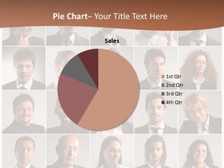 Elder African Teenager PowerPoint Template