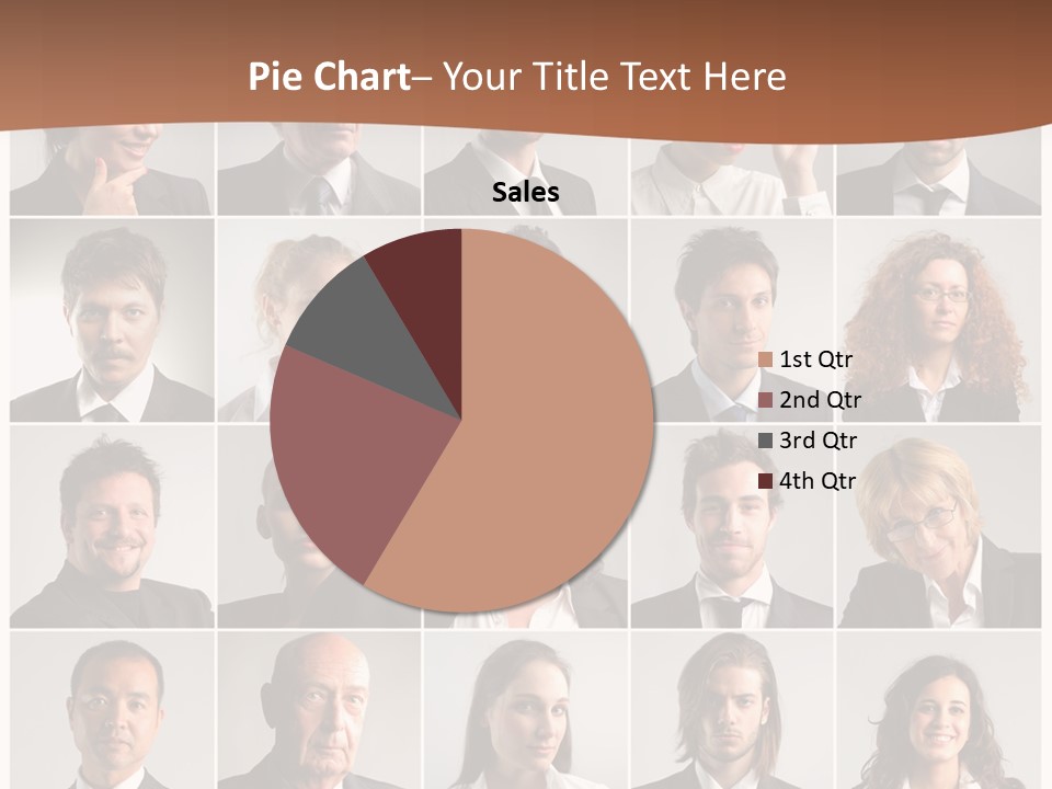 Elder African Teenager PowerPoint Template