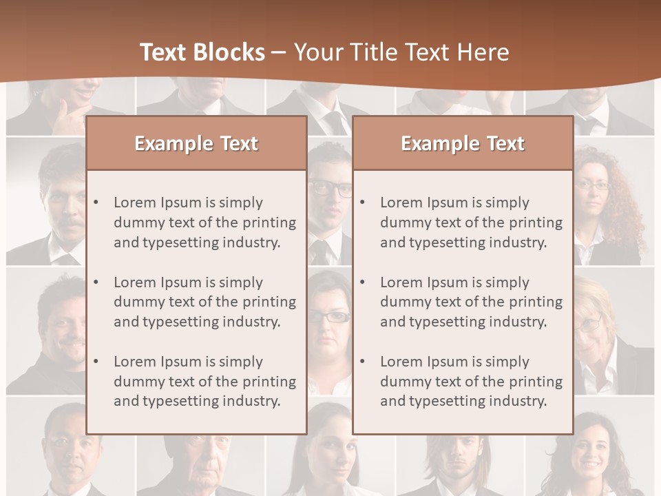 Elder African Teenager PowerPoint Template