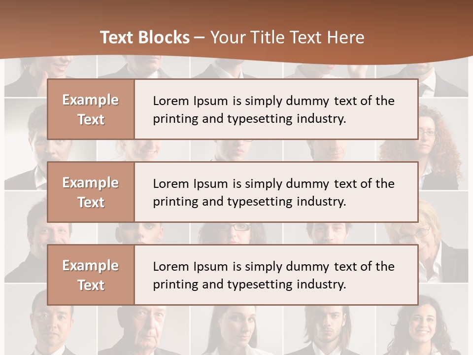 Elder African Teenager PowerPoint Template