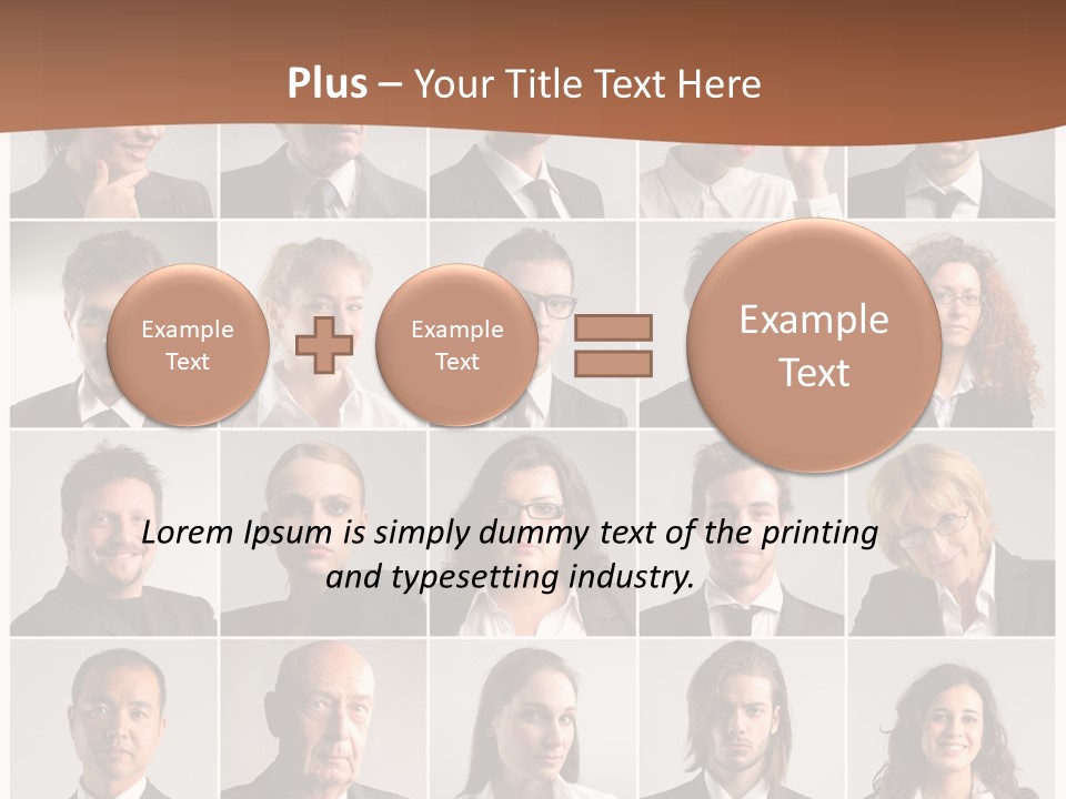 Elder African Teenager PowerPoint Template