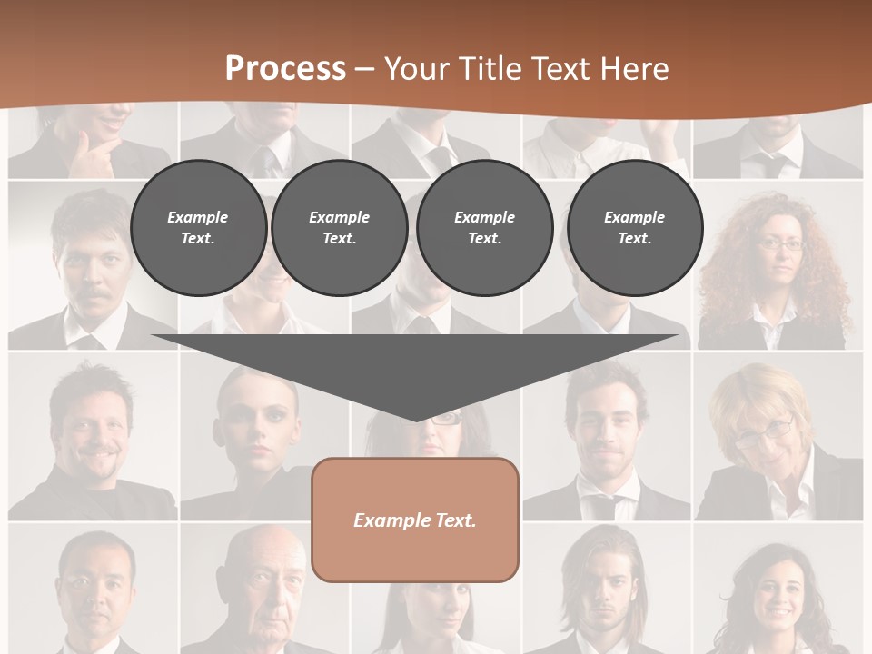Elder African Teenager PowerPoint Template
