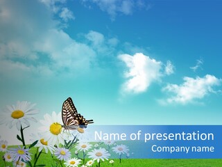 Organic Tree Growth PowerPoint Template