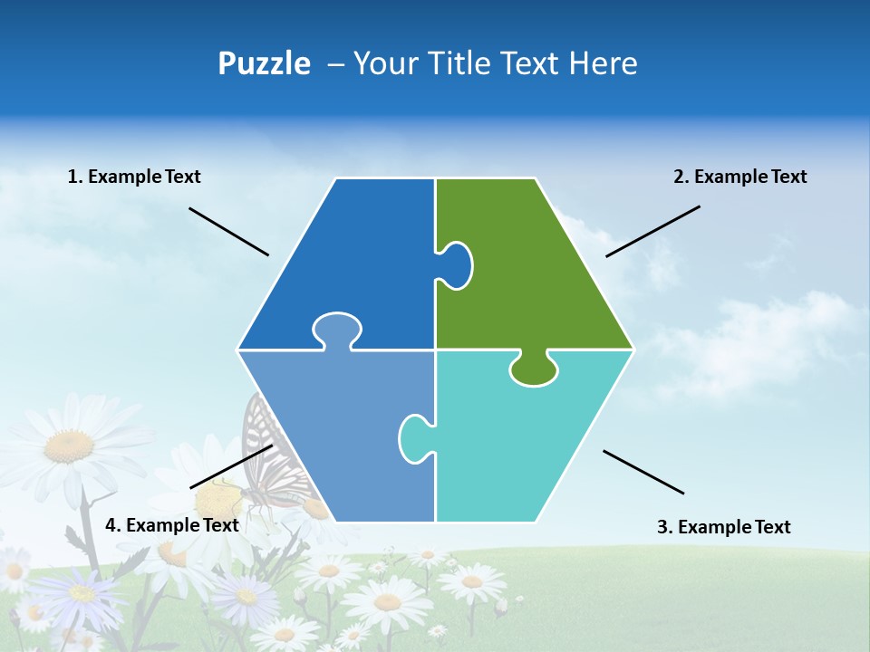 Organic Tree Growth PowerPoint Template