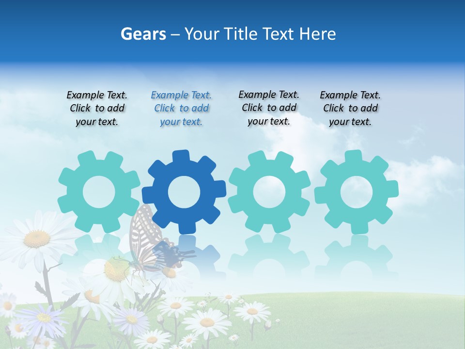 Organic Tree Growth PowerPoint Template