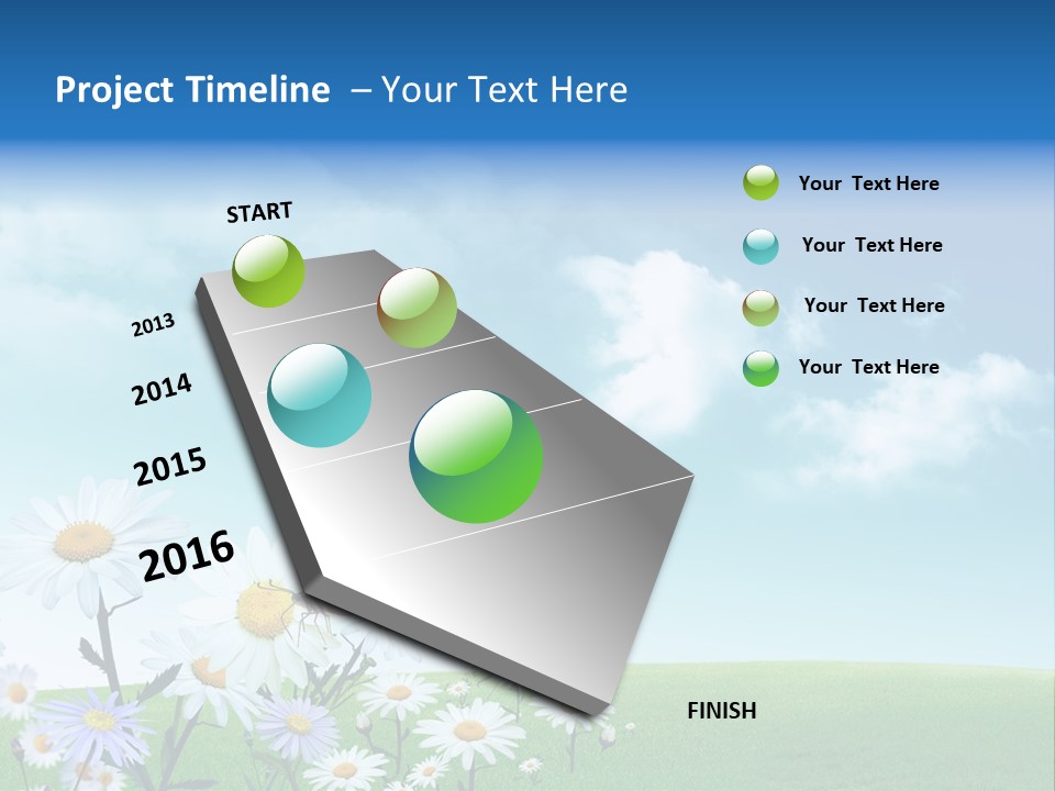 Organic Tree Growth PowerPoint Template
