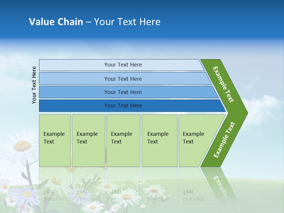 Organic Tree Growth PowerPoint Template