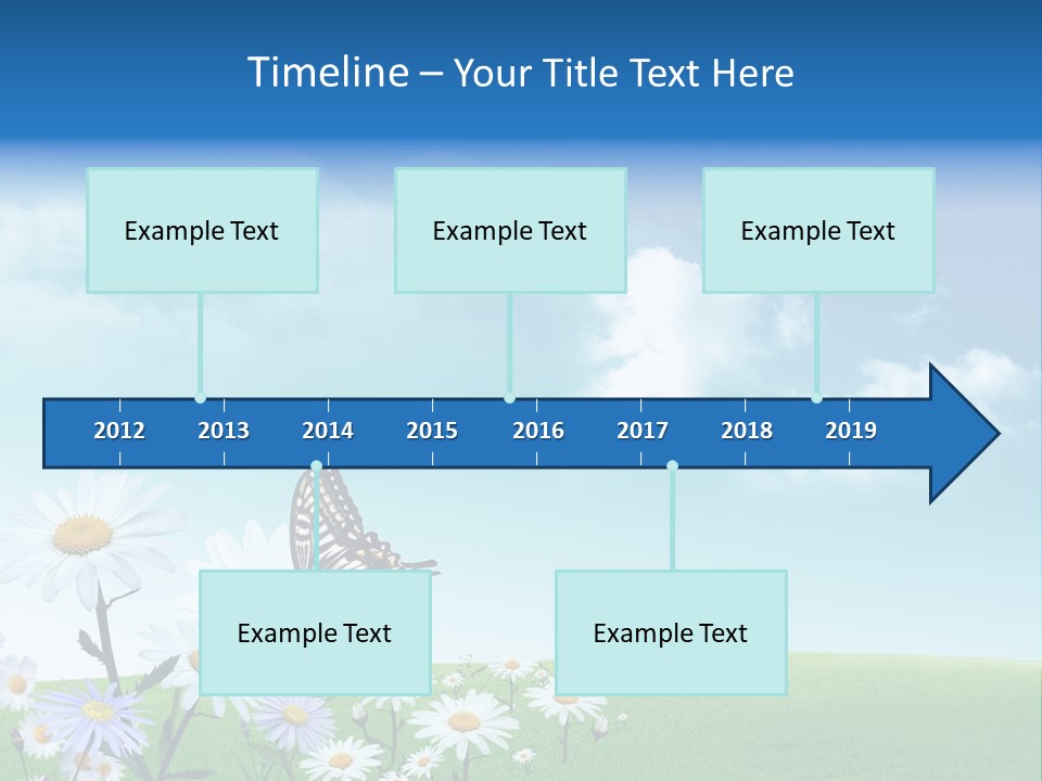 Organic Tree Growth PowerPoint Template