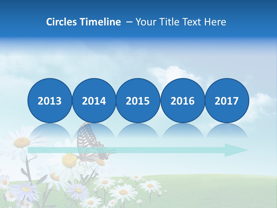 Organic Tree Growth PowerPoint Template