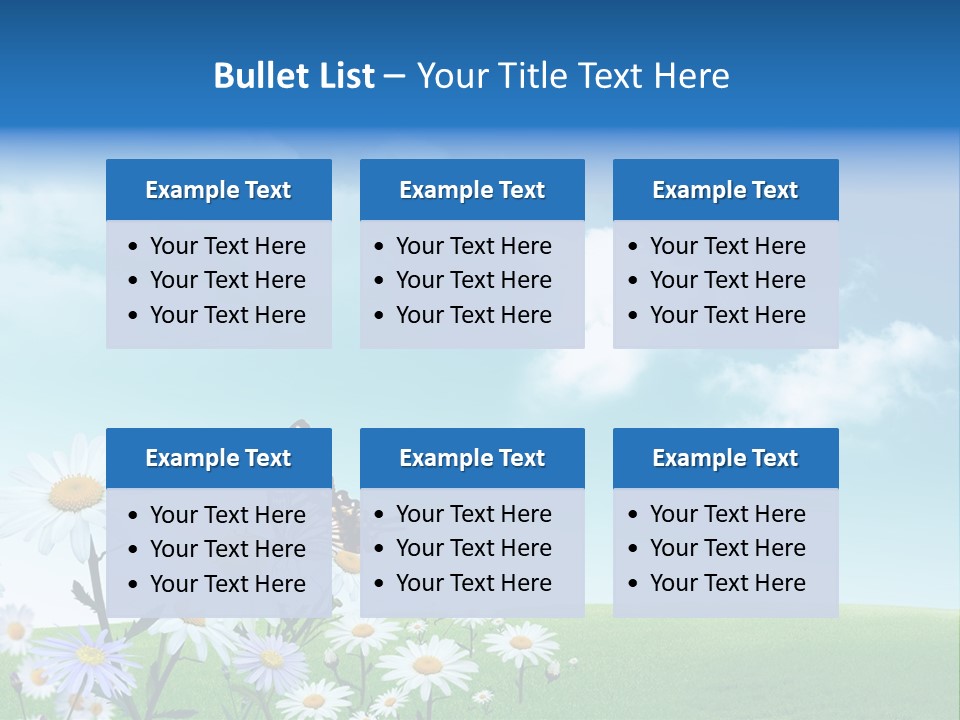 Organic Tree Growth PowerPoint Template