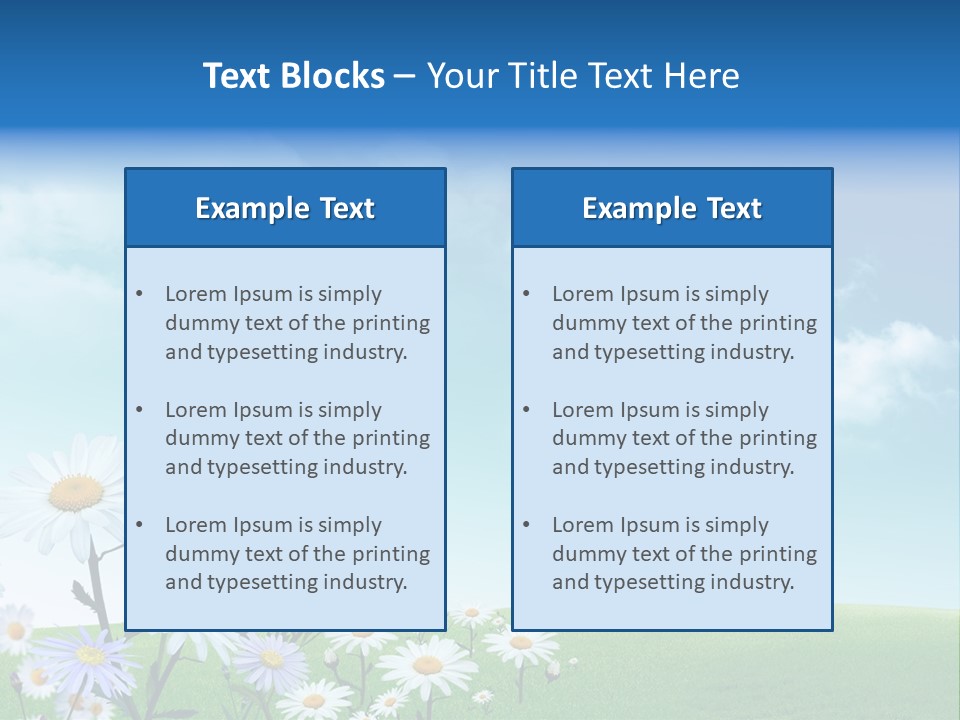Organic Tree Growth PowerPoint Template