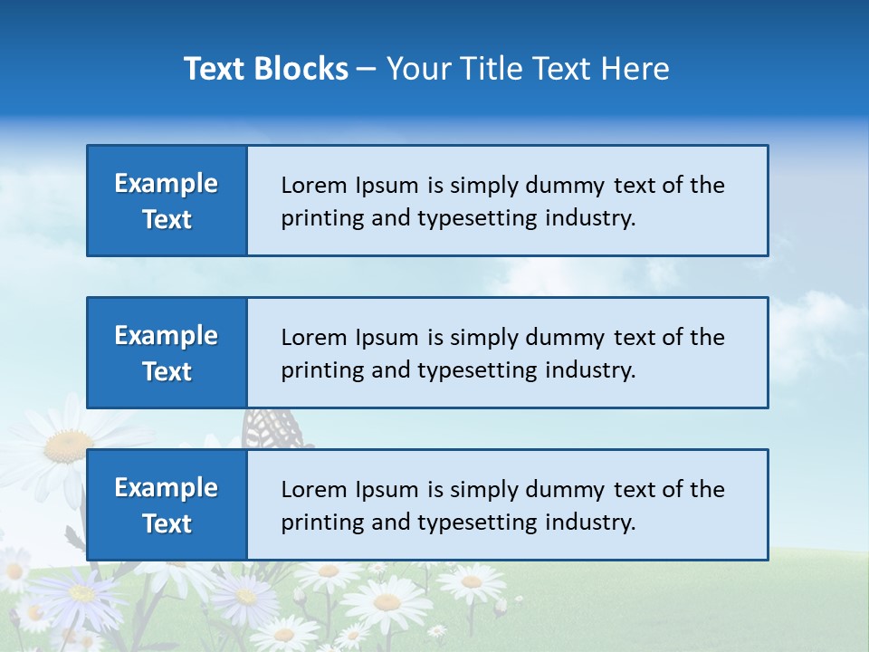 Organic Tree Growth PowerPoint Template