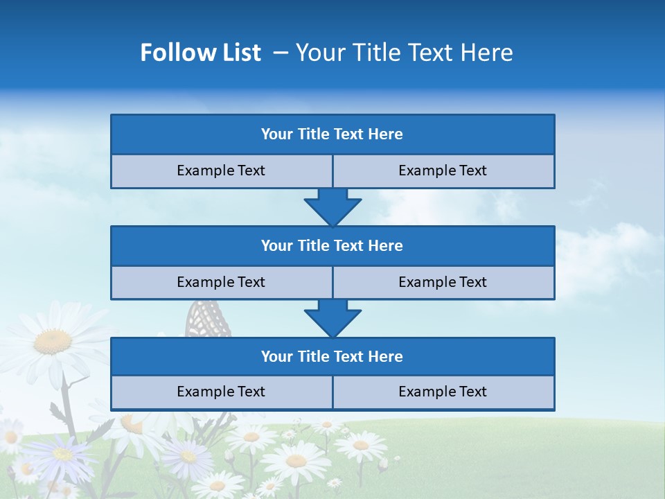 Organic Tree Growth PowerPoint Template