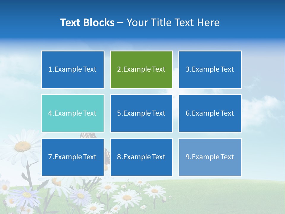 Organic Tree Growth PowerPoint Template