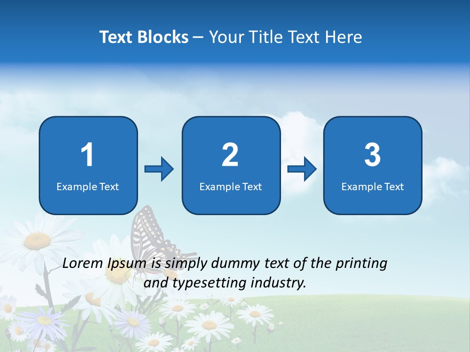 Organic Tree Growth PowerPoint Template