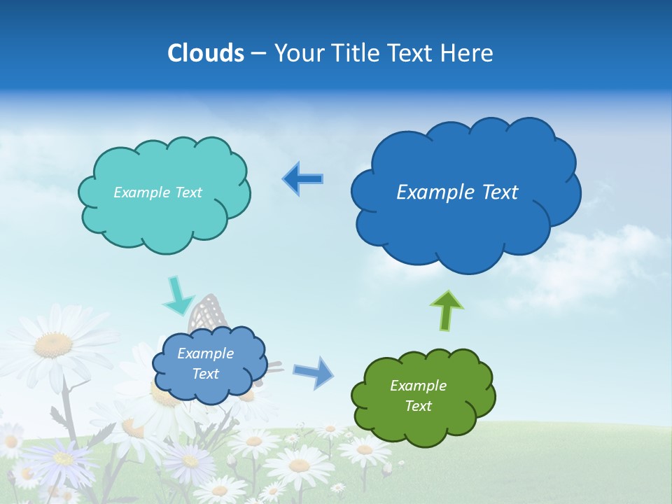 Organic Tree Growth PowerPoint Template