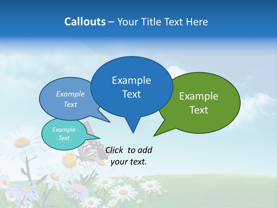 Organic Tree Growth PowerPoint Template