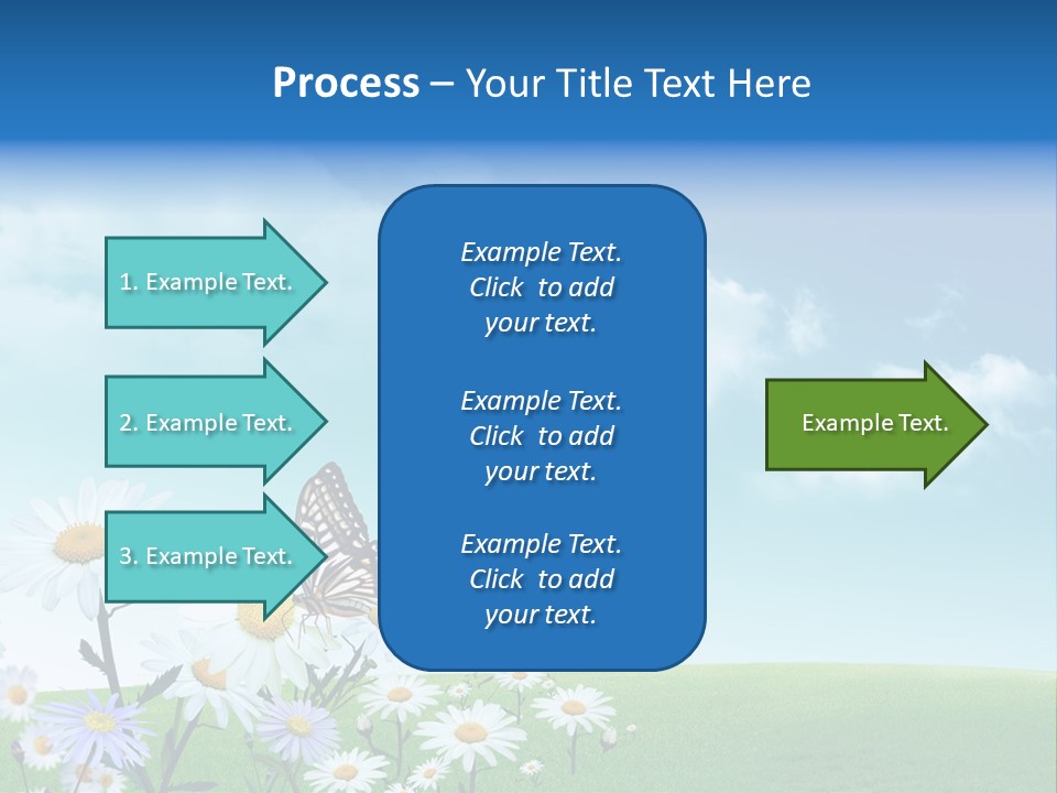 Organic Tree Growth PowerPoint Template