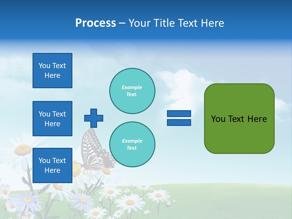 Organic Tree Growth PowerPoint Template