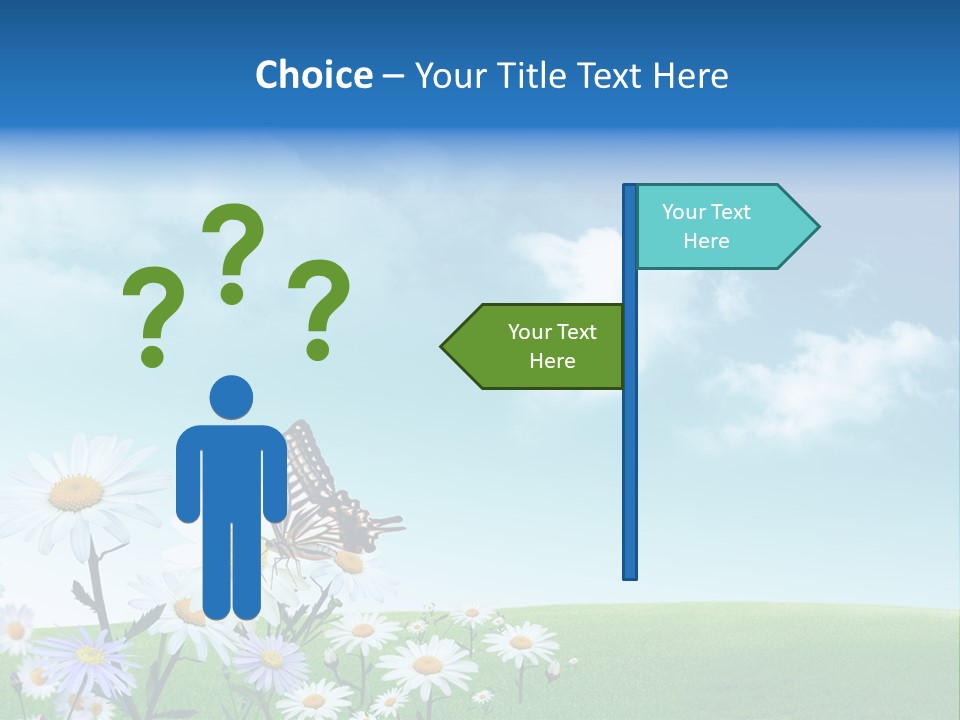Organic Tree Growth PowerPoint Template