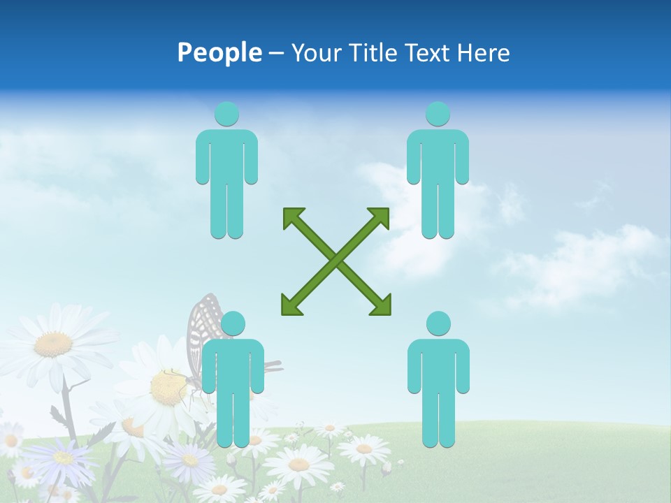 Organic Tree Growth PowerPoint Template
