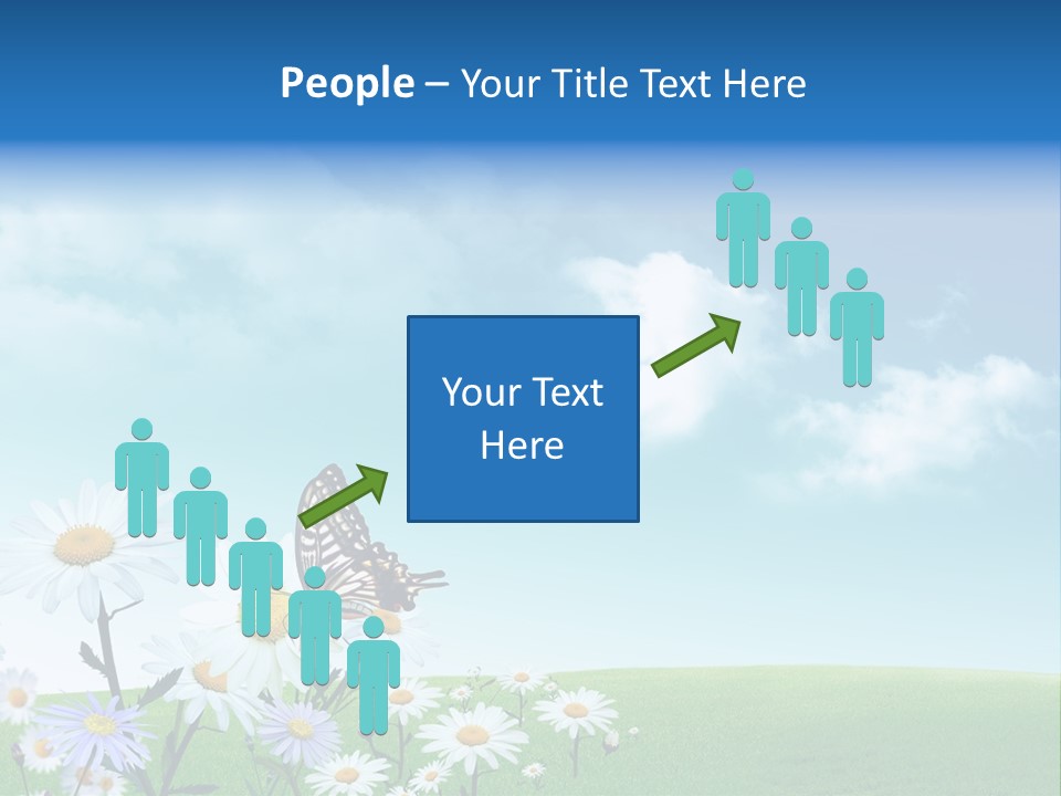 Organic Tree Growth PowerPoint Template