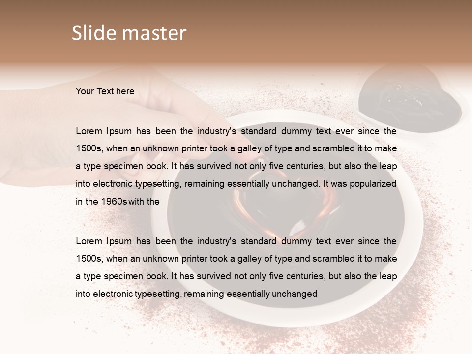 Love Heart Pouring PowerPoint Template