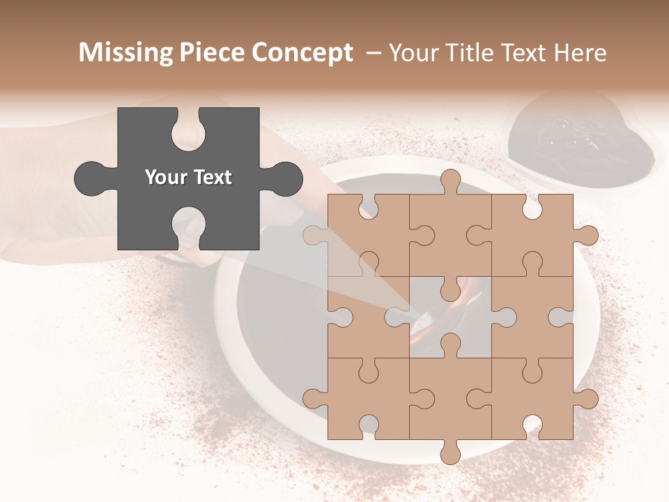 Love Heart Pouring PowerPoint Template