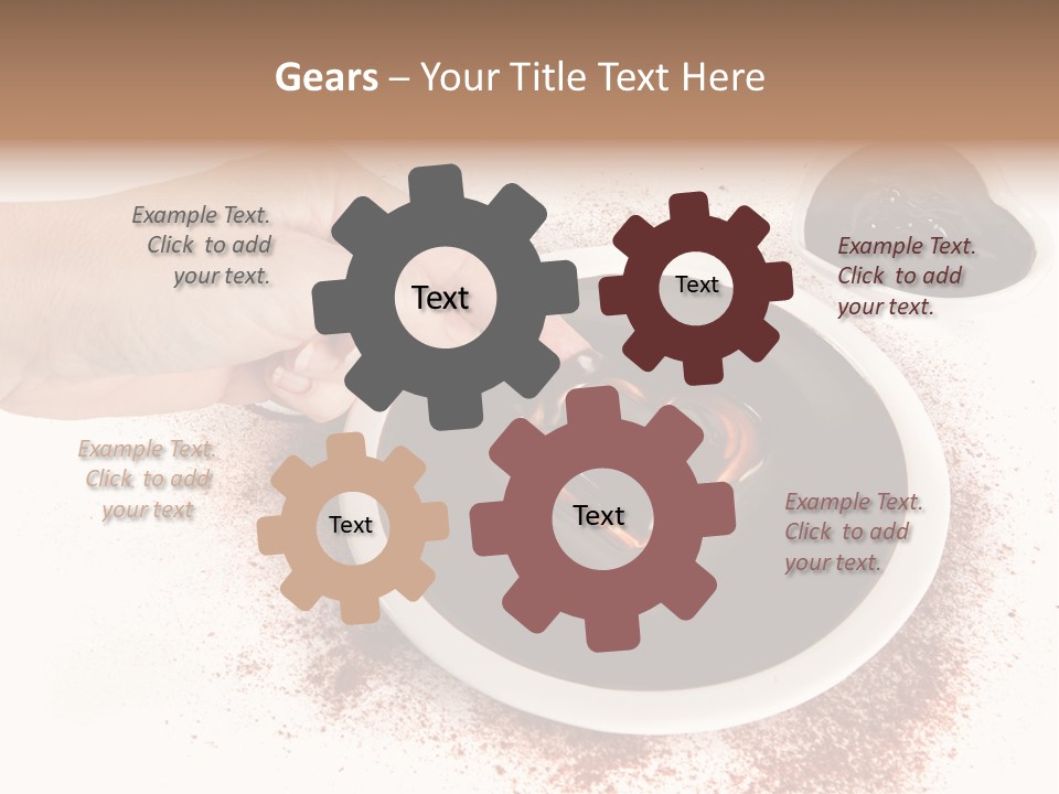 Love Heart Pouring PowerPoint Template