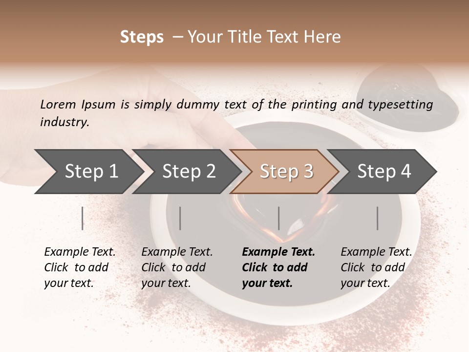Love Heart Pouring PowerPoint Template