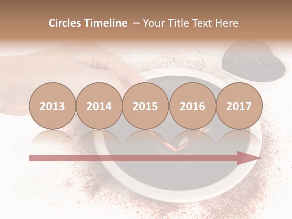 Love Heart Pouring PowerPoint Template