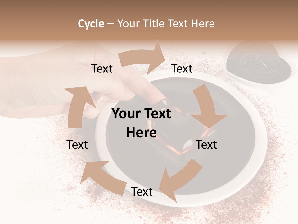 Love Heart Pouring PowerPoint Template