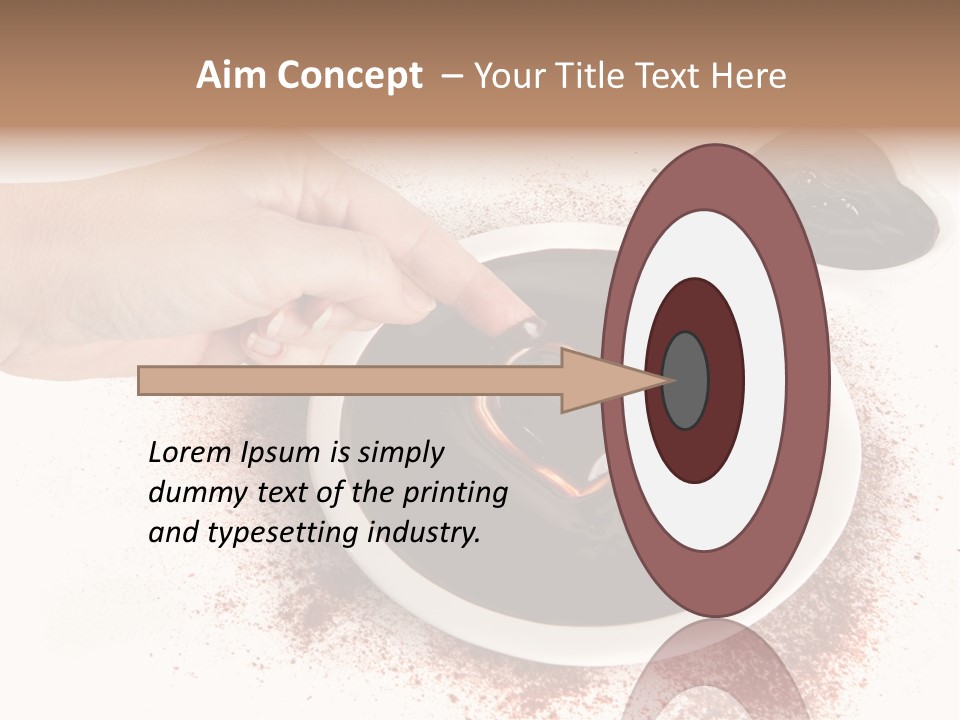 Love Heart Pouring PowerPoint Template