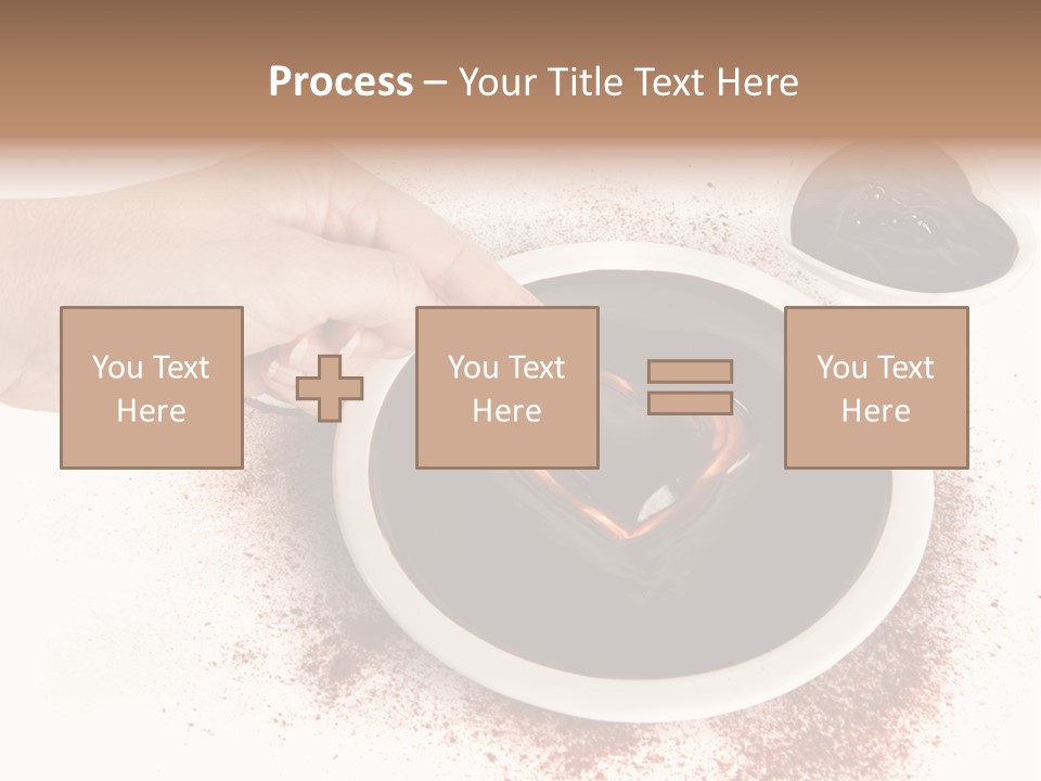 Love Heart Pouring PowerPoint Template