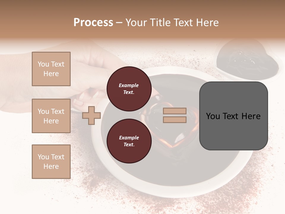 Love Heart Pouring PowerPoint Template