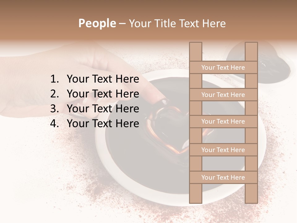 Love Heart Pouring PowerPoint Template