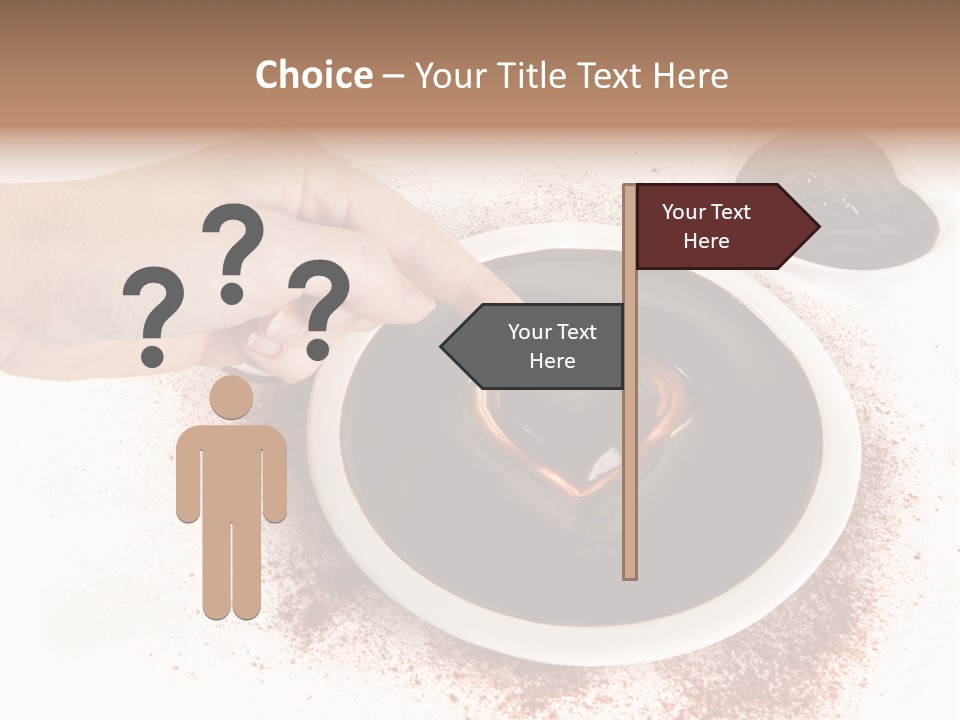 Love Heart Pouring PowerPoint Template