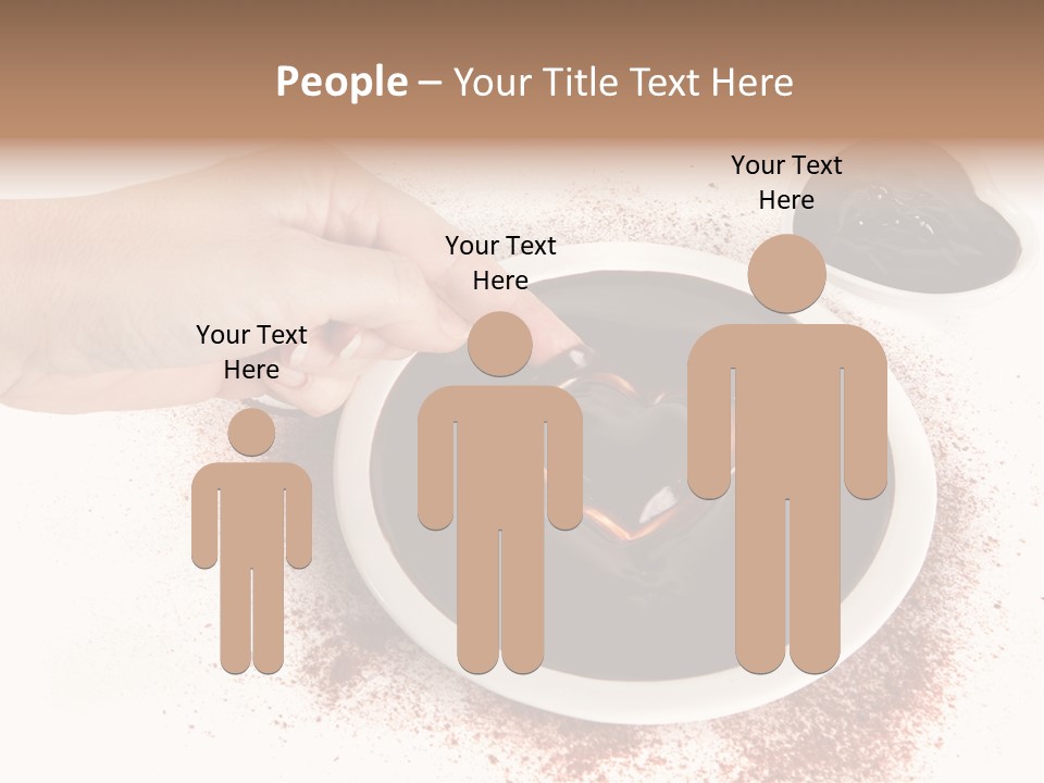 Love Heart Pouring PowerPoint Template