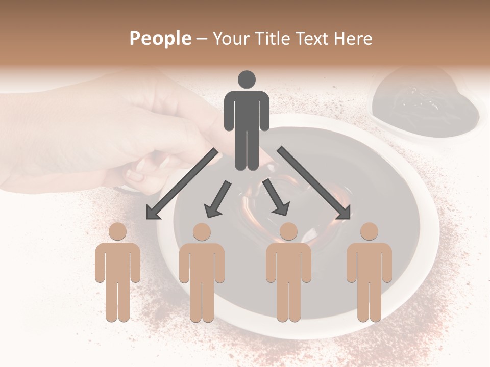 Love Heart Pouring PowerPoint Template