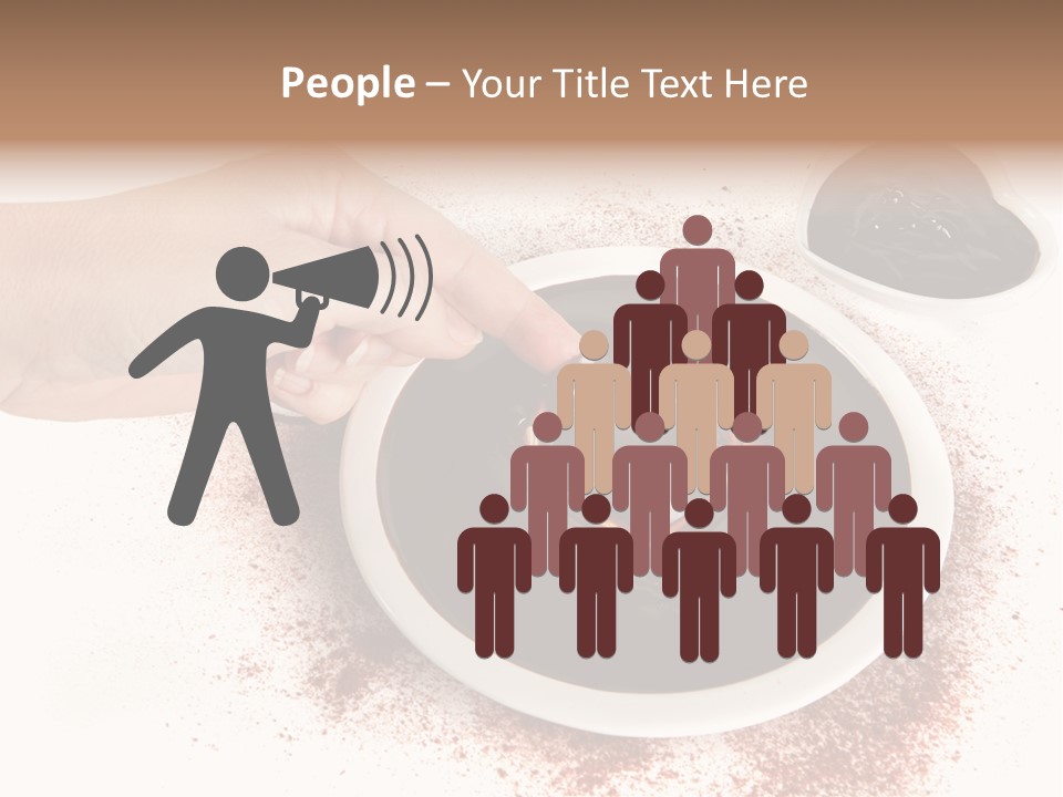 Love Heart Pouring PowerPoint Template