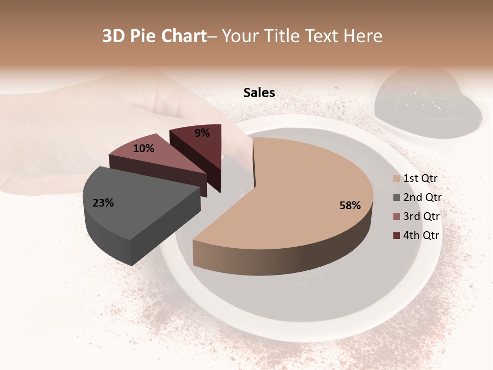 Love Heart Pouring PowerPoint Template